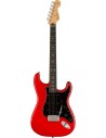 FENDER LIMITED E. PLAYER STRAT EBONY FERRARI RED