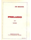 BROUWER,L. Preludio para guitarra