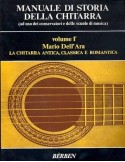 DELL\'ARA, M. Manuale Di Storia della Chitarra Vol 1