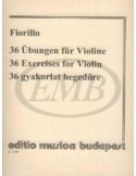 FIORILLO,F. 36 Ejercicios para violin