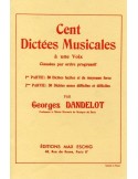 DANDELOT,G. 100 Dictados musicales 