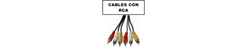 Cables con RCA